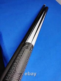 Lucasi Pool Cue Custom LUX P1 + Jacoby Black V4 Carbon Second 18.80oz 12.30mm