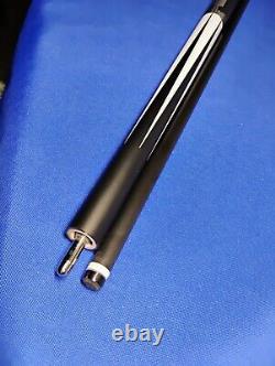 Lucasi Pool Cue Custom LUX P1 + Jacoby Black V4 Carbon Second 18.80oz 12.30mm