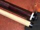Mark Denton Custom Pool Cue With One Shaft. Embossed Leather Wrap