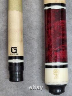 McDermott G-230 Pool Cue Vesuvius Orange / G-Core Shaft