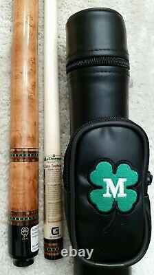 McDermott G229 CUSTOM Wrapless Pool Cue withG-Core Shaft, FREE HARD CASE(light ac)