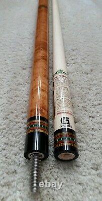 McDermott G229 CUSTOM Wrapless Pool Cue withG-Core Shaft, FREE HARD CASE(light ac)