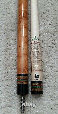 McDermott G229 CUSTOM Wrapless Pool Cue withG-Core Shaft, FREE HARD CASE(light ac)