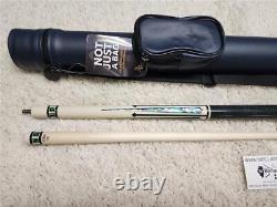Meucci Casino 2 Pool Cue with Jokers 19oz with 12.5mm Pro Shaft Free 1x1 Hard Case