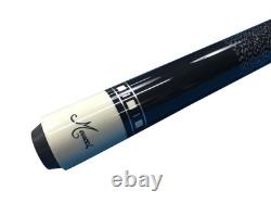 Meucci SB2-N Custom Billiards Pool Cue Stick with PRO SHAFT Natural + HARD CASE