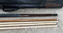 Mike Bender Box Pool Cue Set, Case