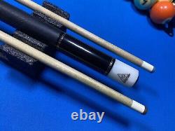 Mike Gulyassy CUSTOM Pool Cue? Withx2 vintage Original Predator 314 Shafts