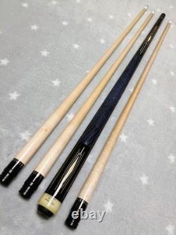 Mike Sigel Custom Cue American Legend Rare Ebony Silver Inlay Excellent