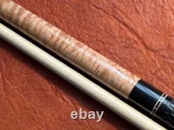 Mike Stacey Custom Break Jump Pool Cue With Maple Shaft