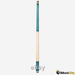 NEW Lucasi Custom LZC3 Teal Curly Maple Billiards Pool Cue Stick Slim Shaft WRTY