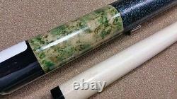 NEW McDermott GS12 Custom Camo Pool Cue 3/8x10 Pin FREE Predator 1080p Chalk