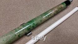 NEW McDermott GS12 Custom Camo Pool Cue 3/8x10 Pin FREE Predator 1080p Chalk