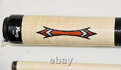 NEW Natural Viking Pool Cue Vikore Shaft Billiards Custom inlays, 3 Free Gifts