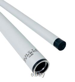 NEW Whyte Carbon Pearl White Play Shaft Professional LD Pool Cue Performance