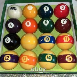NWTF Custom Billiard Balls Set Aramith Vintage Pool Turkey Conserve Hunt