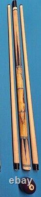 New 2024 Roy Bautista DSC Edition Full Custom pool cue 2 shafts & extension 1/1