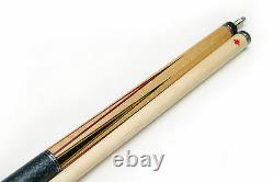 New AB-1 DELTA Ebony Billiard Pool Cue Stick AB1 Custom Inlay Bird's Eye Maple