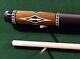 New Cuetec Warrior Brown Stain Pool Cue Billiards, Custom 13-825 Free Case