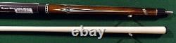 New Cuetec Warrior Brown Stain pool Cue Billiards, Custom 13-825 Free Case