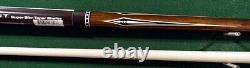 New Cuetec Warrior Brown Stain pool Cue Billiards, Custom 13-825 Free Case