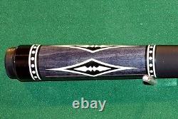 New Cuetec Warrior Grey Stain pool Cue Billiards, Custom free Case & shipping