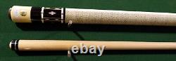 New MOSCONI Helmstetter Custom Vintage Pool Cue Billiard Free Case & ship