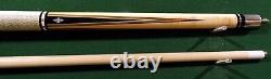 New MOSCONI Helmstetter Custom Vintage Pool Cue Billiard Free Case & ship