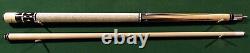 New MOSCONI Helmstetter Custom Vintage Pool Cue Billiard Free Case & ship