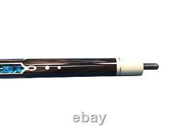 New Meucci SB5-B Custom Billiards Pool Cue Stick with PRO SHAFT Blue + HARD CASE