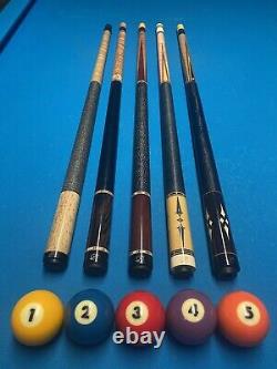 New Unchalked Hurricane Custom Pool Cue -Whitey Spach Mount Pleasant, SC