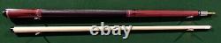 New Vintage Dale Perry Custom 2 Pc. Pool Cue, Purple Heart Free Case & Shipping