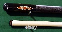 New Vintage Viking Pool Cue Billiards Custom LTD # 4 of 24 Made solid Ebony