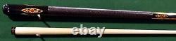 New Vintage Viking Pool Cue Billiards Custom LTD # 4 of 24 Made solid Ebony