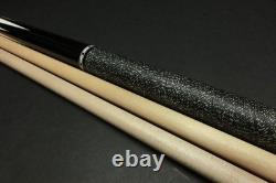 Nitti Custom Cue 2002 Ebony Diamond Inlay Radial Joint Billiards Pool Cue stick