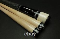 Nitti Custom Cue 2002 Ebony Diamond Inlay Radial Joint Billiards Pool Cue stick