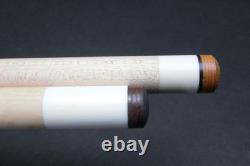 Nitti Custom Cue 2002 Ebony Diamond Inlay Radial Joint Billiards Pool Cue stick