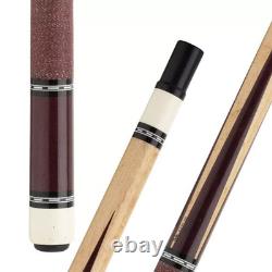 Nitti Custom Cue purpleheart 2 Shafts Radial Joint 2004 Billiards Pool stick