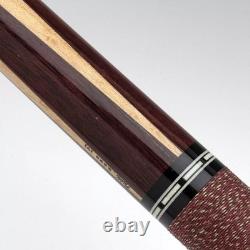 Nitti Custom Cue purpleheart 2 Shafts Radial Joint 2004 Billiards Pool stick