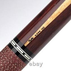 Nitti Custom Cue purpleheart 2 Shafts Radial Joint 2004 Billiards Pool stick