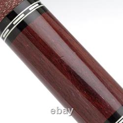 Nitti Custom Cue purpleheart 2 Shafts Radial Joint 2004 Billiards Pool stick