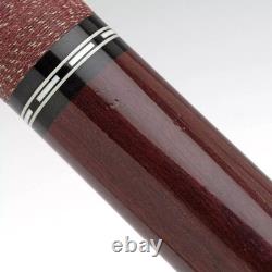 Nitti Custom Cue purpleheart 2 Shafts Radial Joint 2004 Billiards Pool stick