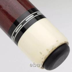 Nitti Custom Cue purpleheart 2 Shafts Radial Joint 2004 Billiards Pool stick
