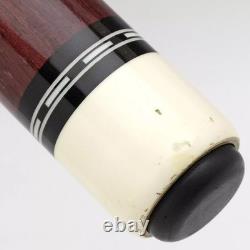 Nitti Custom Cue purpleheart 2 Shafts Radial Joint 2004 Billiards Pool stick