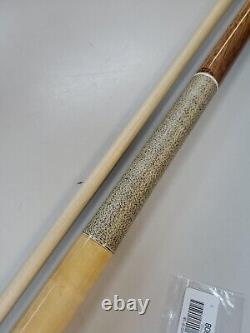 Old Vintage Mike Gulyassy Custom Pool Cue Stick Falcon Case Beautiful 4 Point