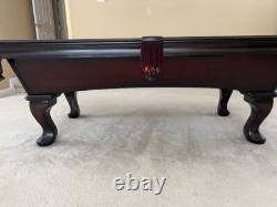 Olhausen pool table used 7ft green felt good condition custom Alder wood top