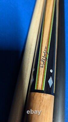 One Of A Kind David Jacoby Custom Pool Cue With Two Shafts 18.50oz 12.30mm