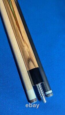 One Of A Kind David Jacoby Custom Pool Cue With Two Shafts 18.50oz 12.30mm