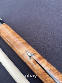 One Of A Kind, Maple Burl, Joss Custom Pool Cue, Brand New, Flawless