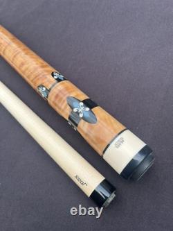 One Of A Kind, Maple Burl, Joss Custom Pool Cue, Brand New, Flawless