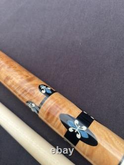 One Of A Kind, Maple Burl, Joss Custom Pool Cue, Brand New, Flawless